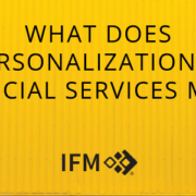 Personalization In Financial Services