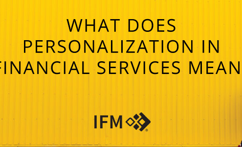 Personalization In Financial Services